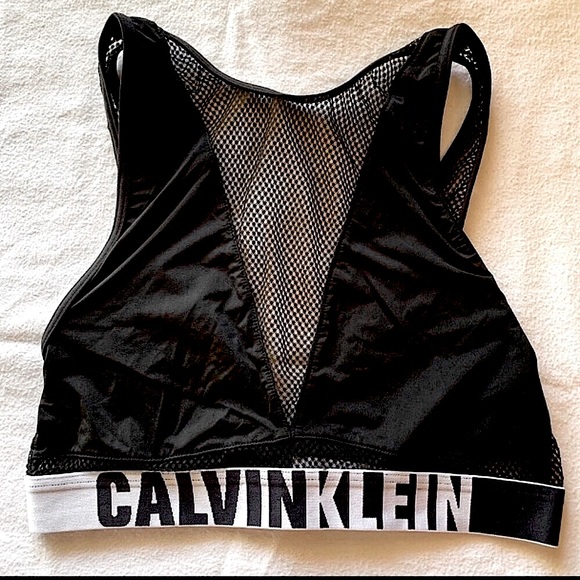 Calvin Klein Tops - 🆕🔥CALVIN KLEIN SEXY&SUPER CUTE TOP BLACK&WHITE COLOR BLOCK FITTED BREATHABLE